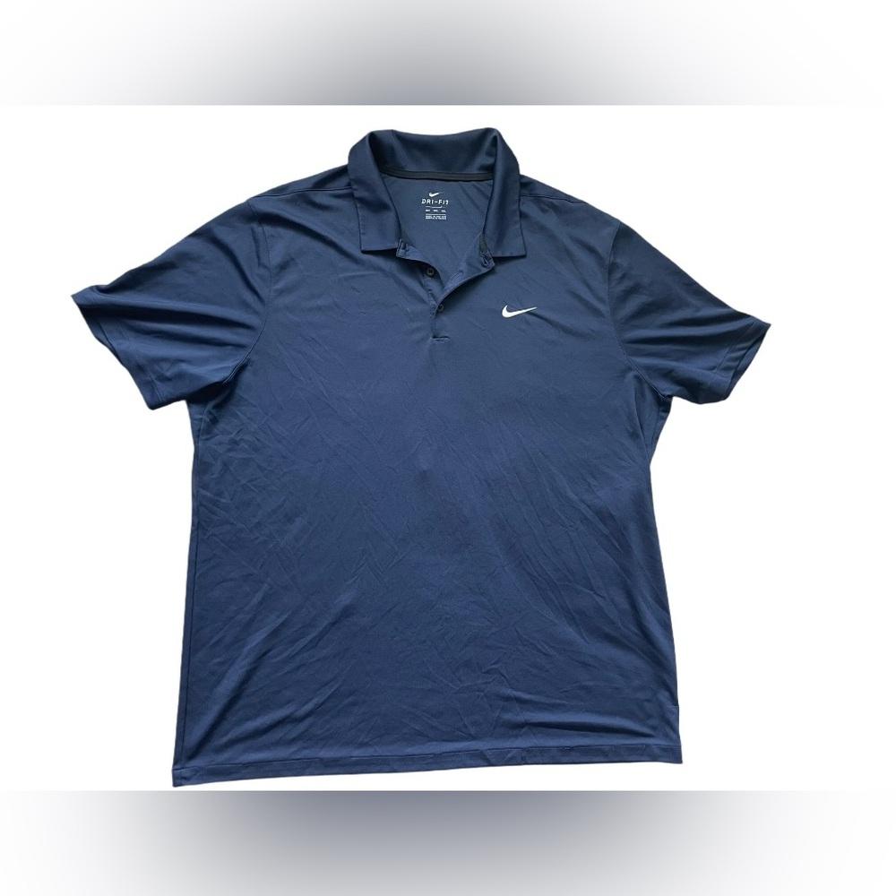 Nike Big & Tall Blue Performance Polo Shirt